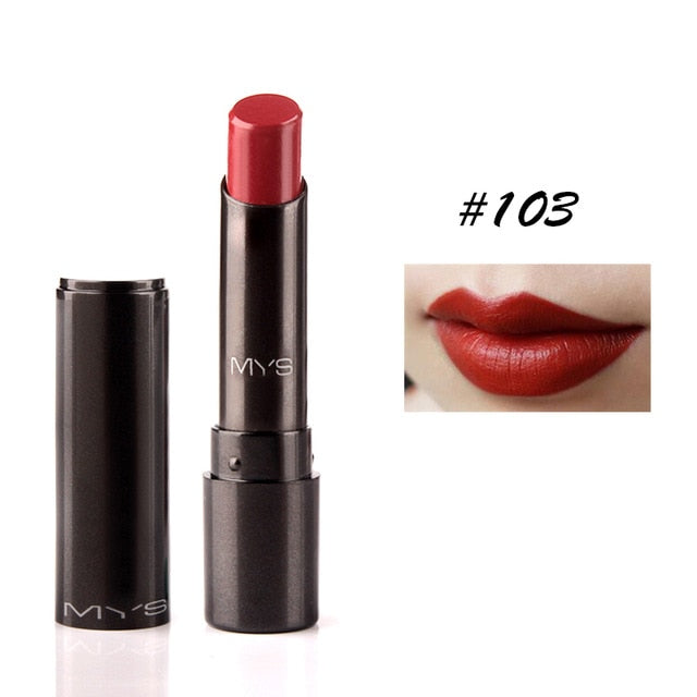 Rouge à lèvres mat longue tenue MYS Brand Beauty, teinte pour les lèvres, cosmétiques, gloss, maquillage, rouge, bain
