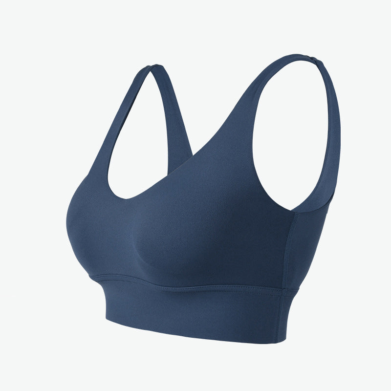 Soutien-gorge de sport haute intensité pour femme, dos magnifique, débardeur de fitness, course à pied, yoga, soutien-gorge amortissant