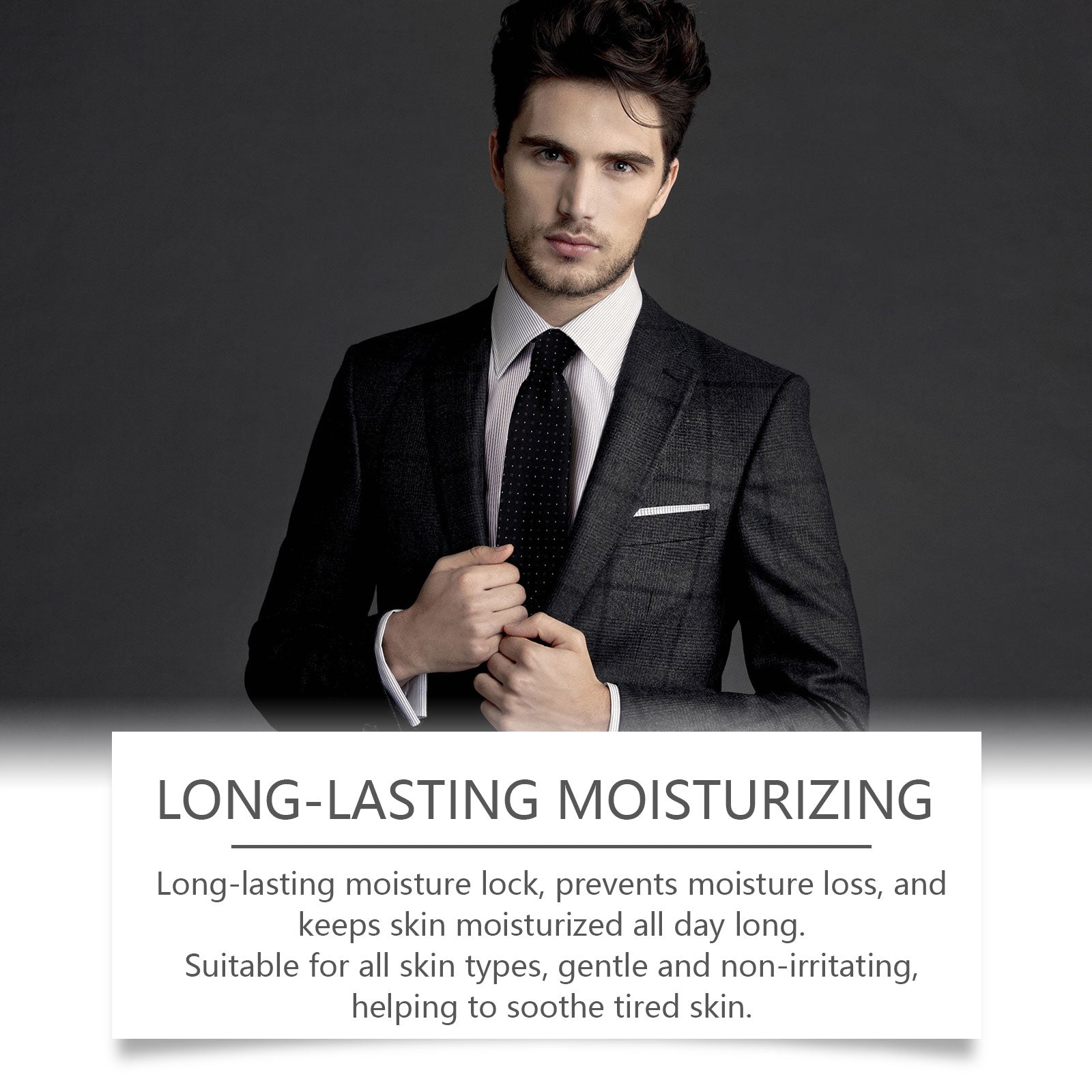 West&Month Men's Facial Butter, Facial Moisturizer Nourishes Men's Facial Moisturizing Cream