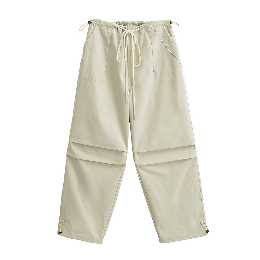 Low waisted work pants for women