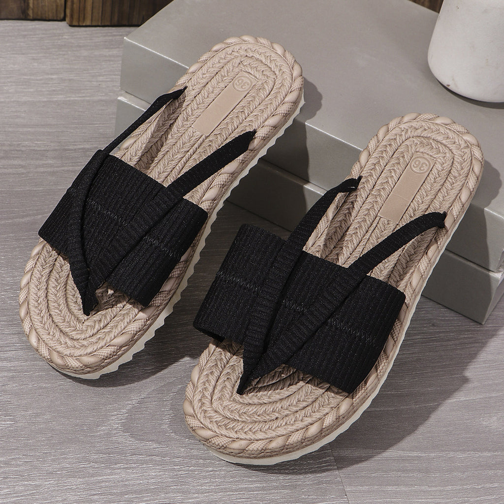 Women's  Beach Vacation Sandals Fashion Toe-Strap Flip-Flops Slipper