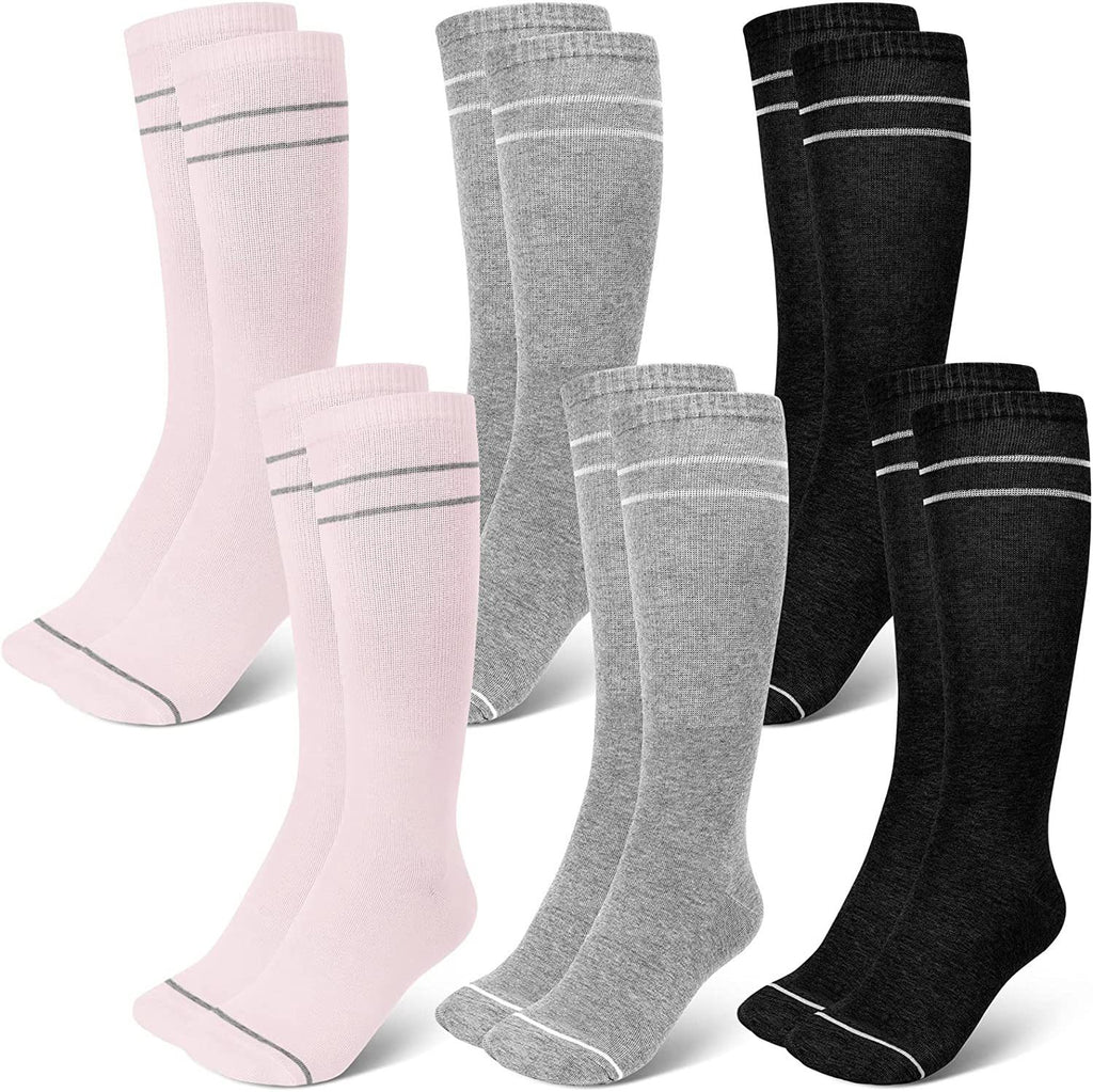 Pregnant women's elastic compression socks mid length calf socks pressure socks women's jump rope elastic cycling socks