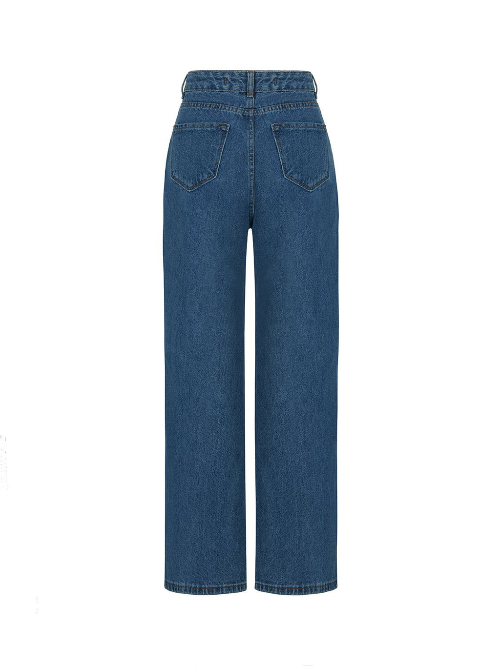 Jean déchiré taille haute