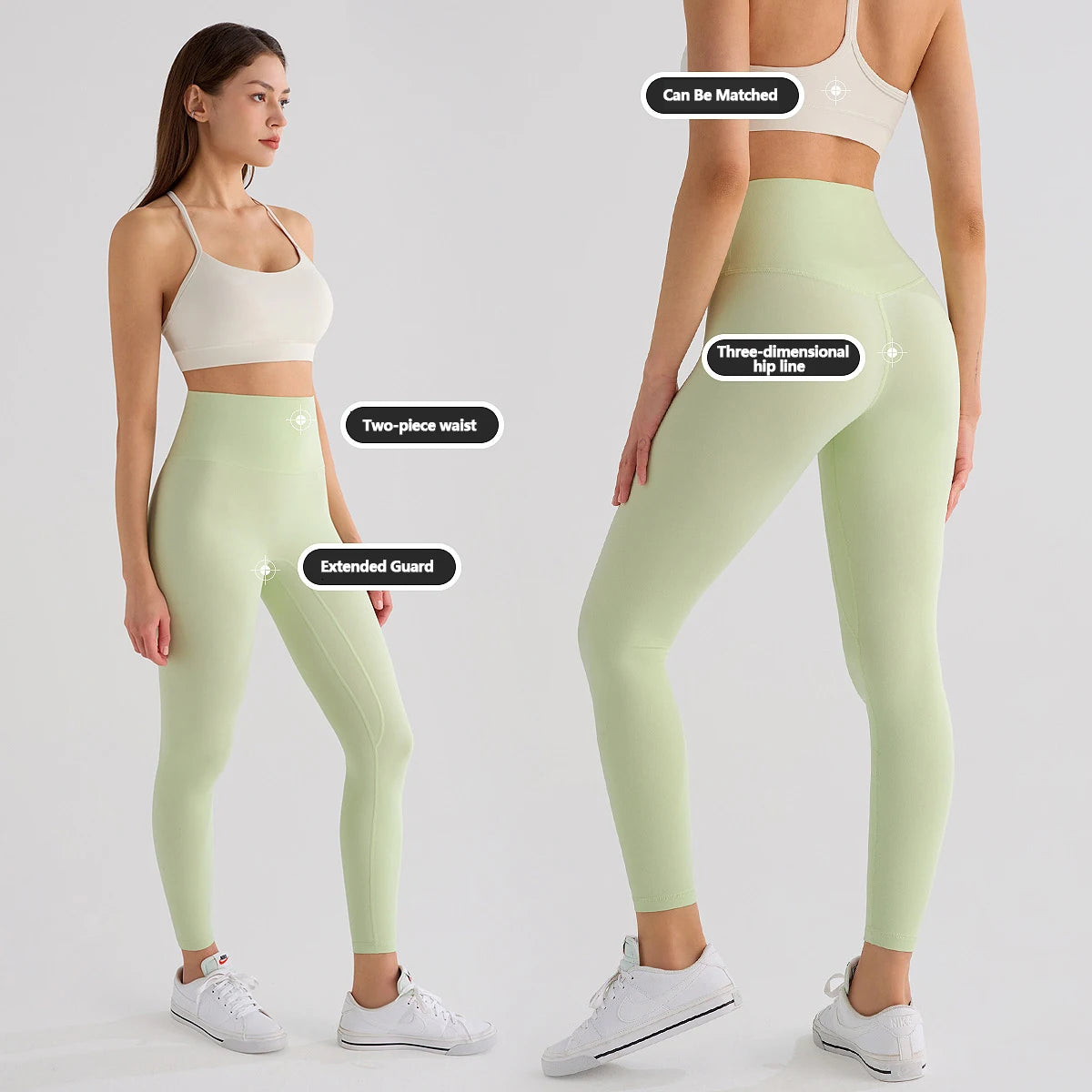 New Summer Hot Sale High Waist Women's Stretch Yoga Leggings Quick Drying Breathable Fitness Running Cycling Workout Gym Pants