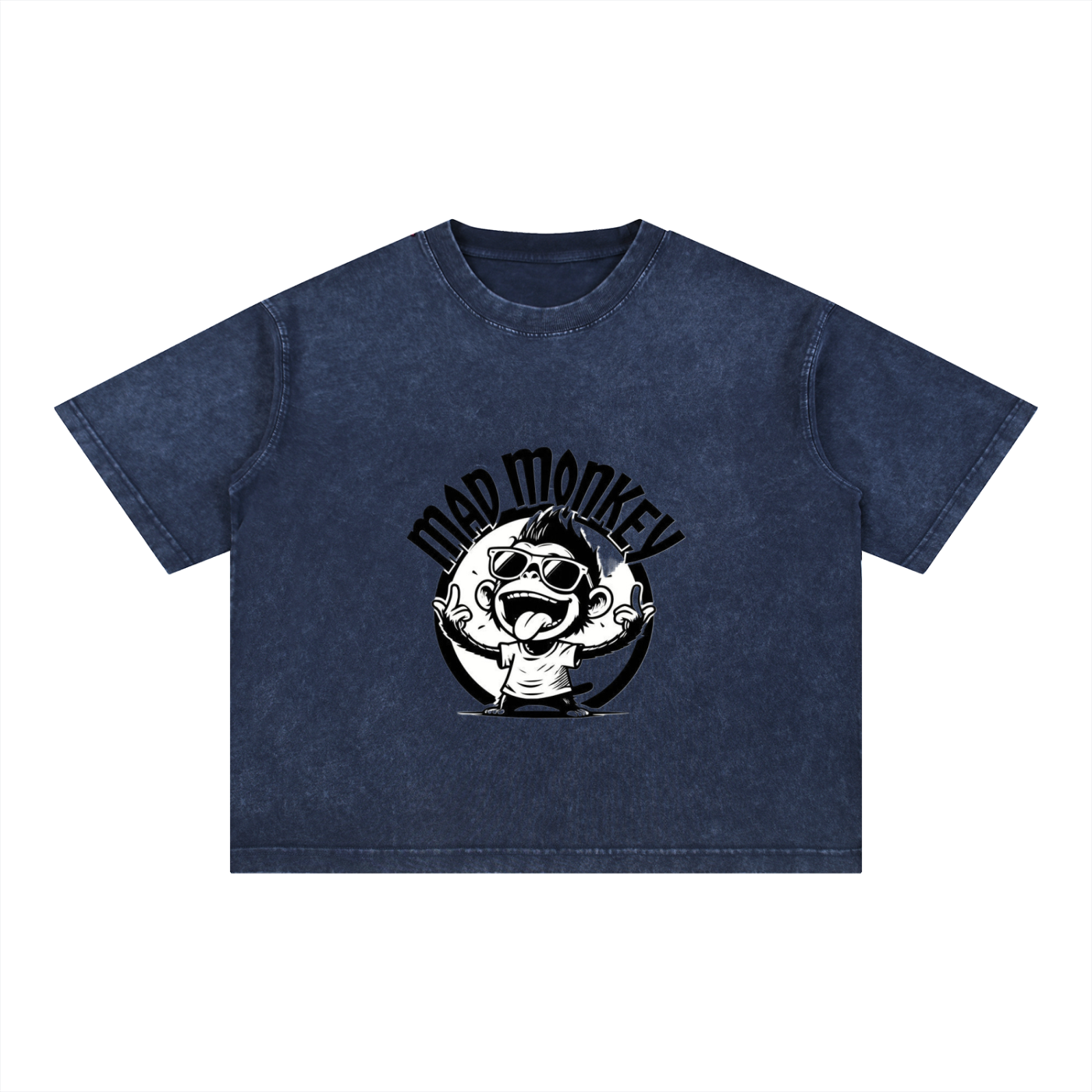 Mineral Wash Boxy Cotton T-Shirt