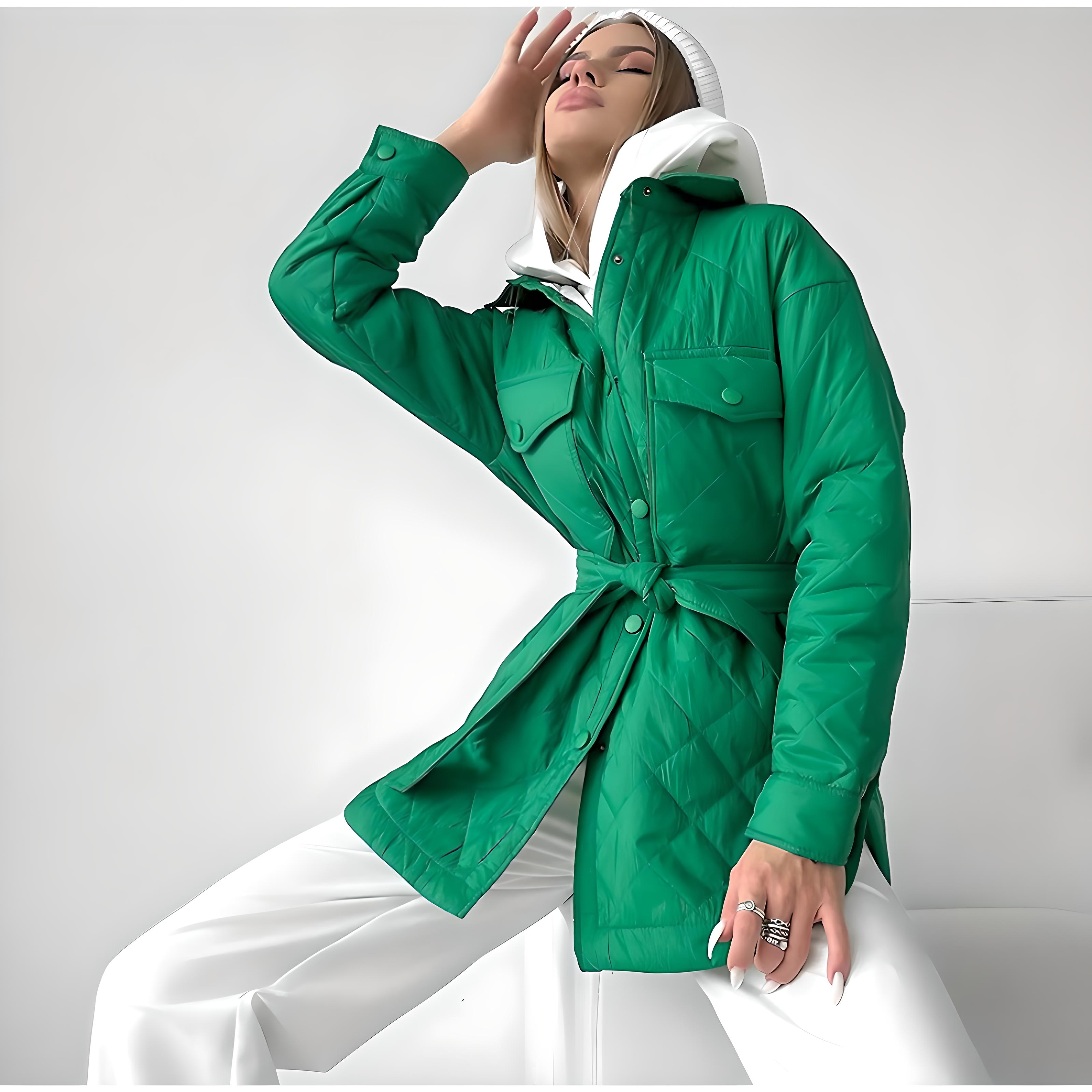 Long Breasted Lapel Cotton Jacket – 25 Edition