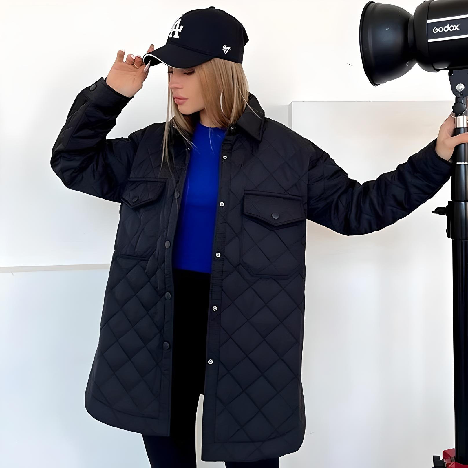 Long Breasted Lapel Cotton Jacket – 25 Edition