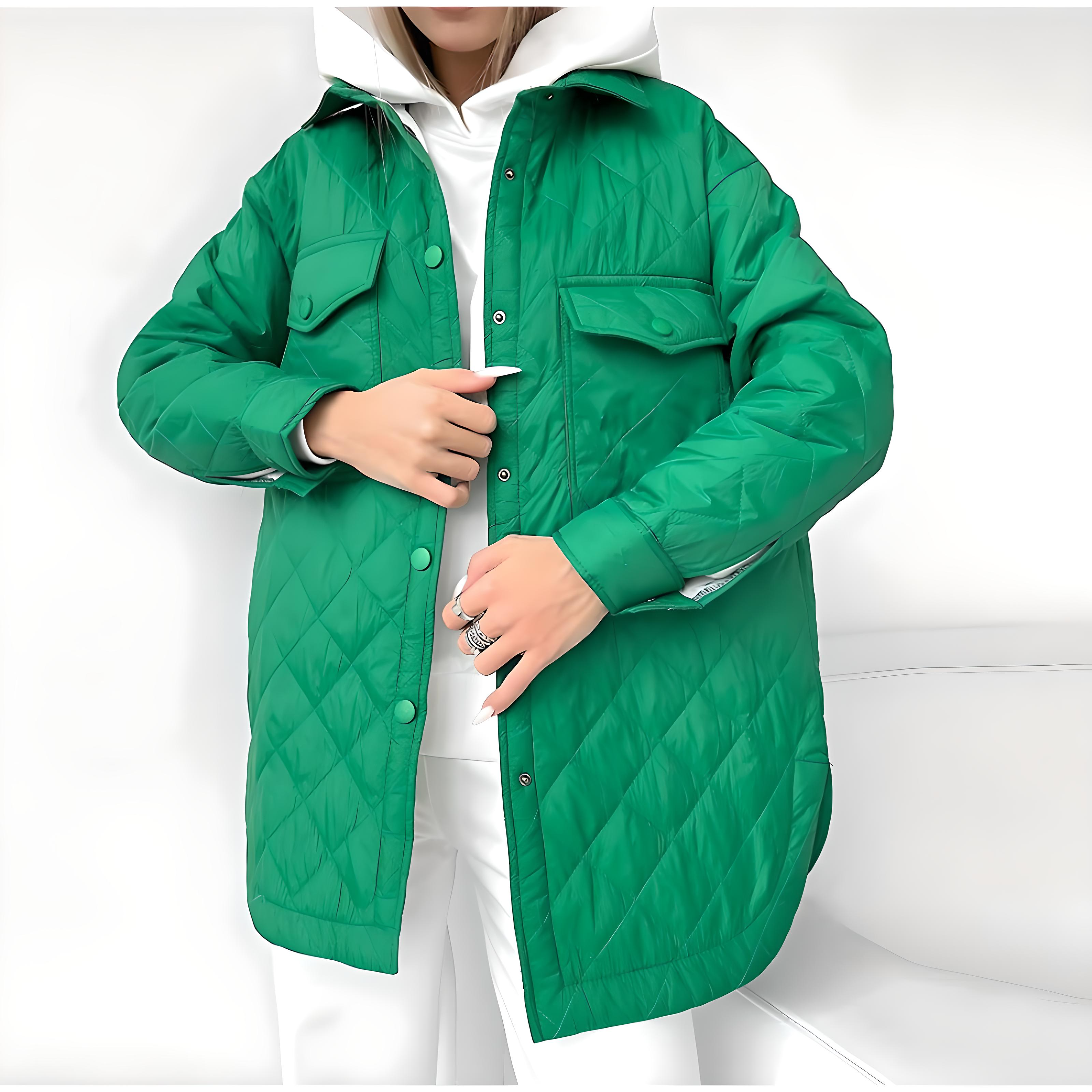 Long Breasted Lapel Cotton Jacket – 25 Edition