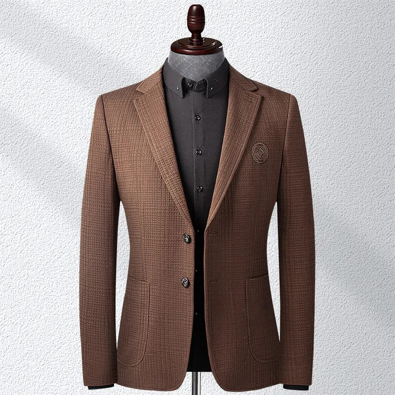 Embroidered Luxe™ Men's Suit – Bold Design for Fashion-Conscious Men