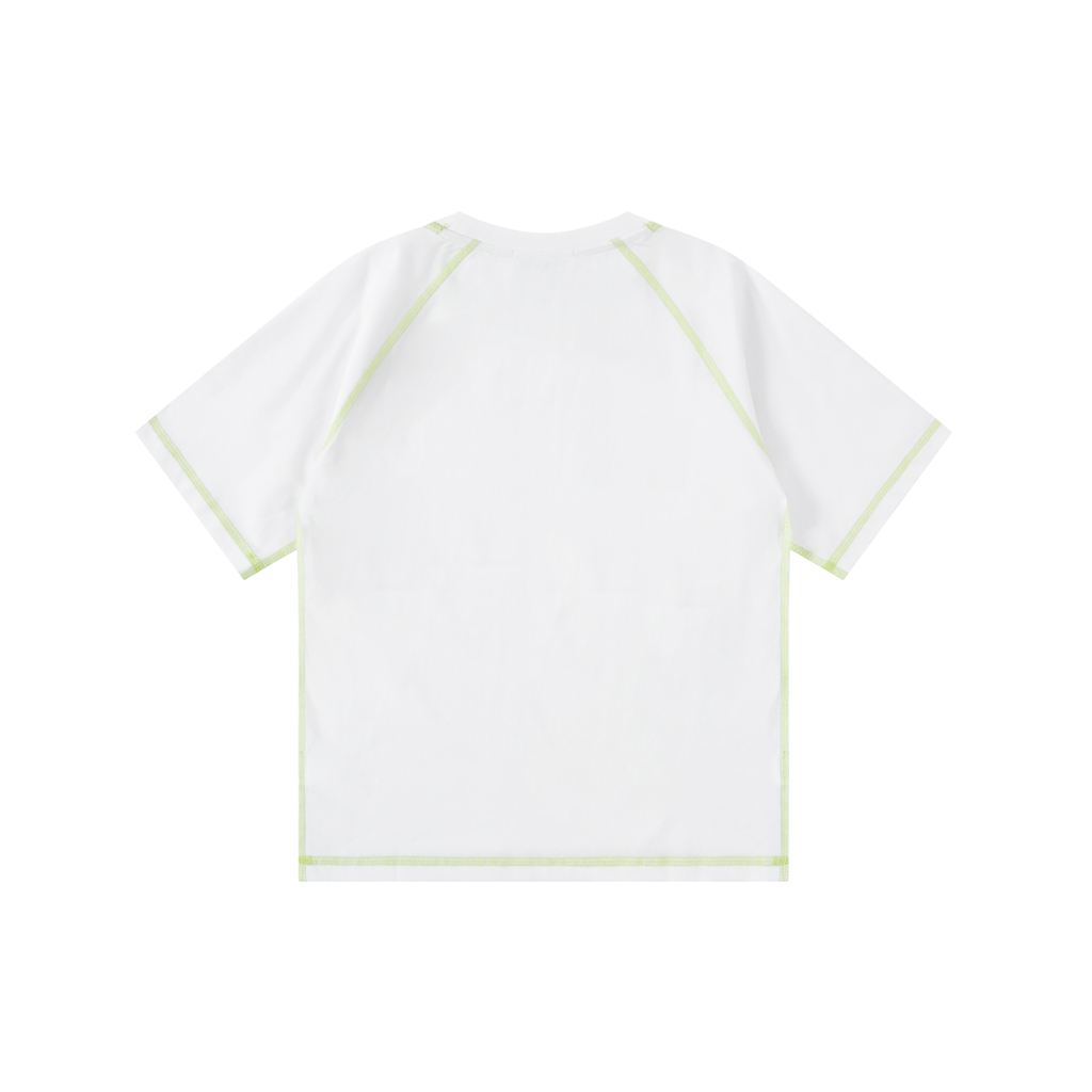 Loose Contrast-Stitched Kids' T-Shirt