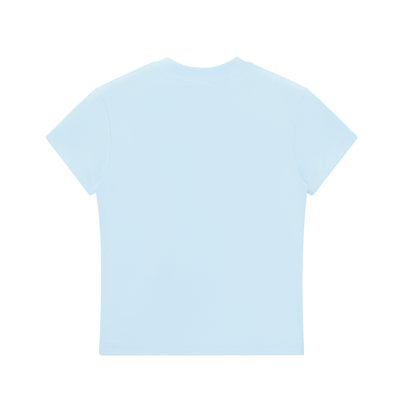 T-shirt essentiel à col rond et coupe moulante