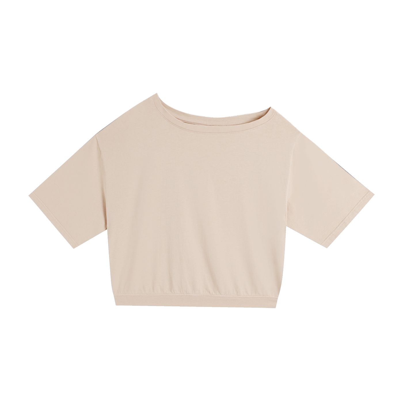 Asymmetric Shoulder Oversized Cotton T-Shirt