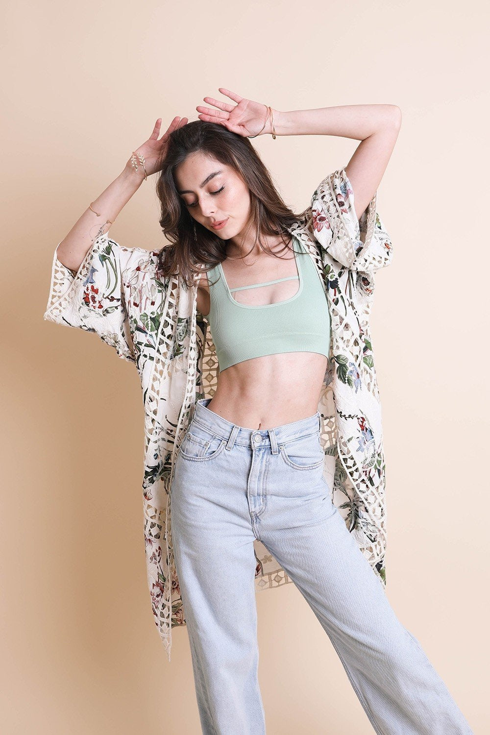 Kimono brodé de famille