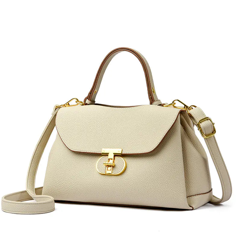 Large Capacity Advanced Texture Handbag for Ladies