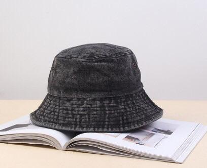 Faded Denim Bucket Hat