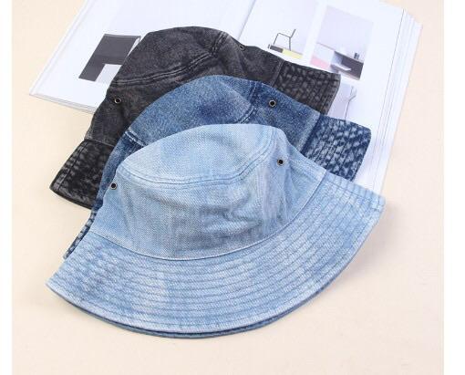Faded Denim Bucket Hat