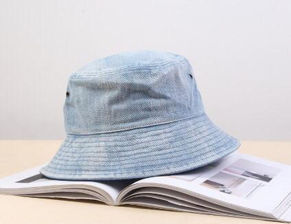 Faded Denim Bucket Hat