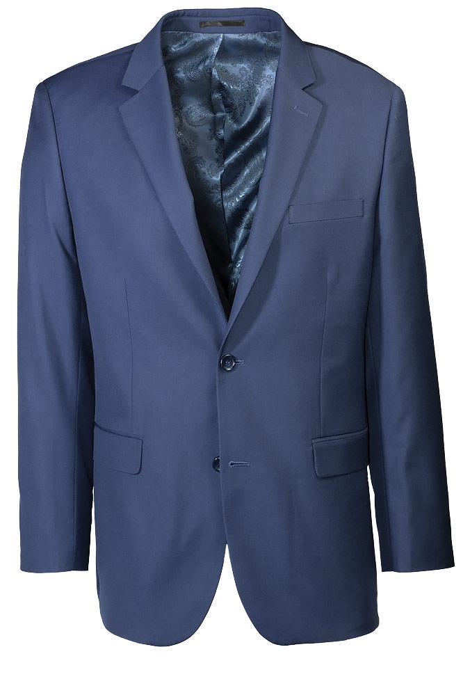 "Madison" Sapphire Blue Suit Jacket Notch (Separates)
