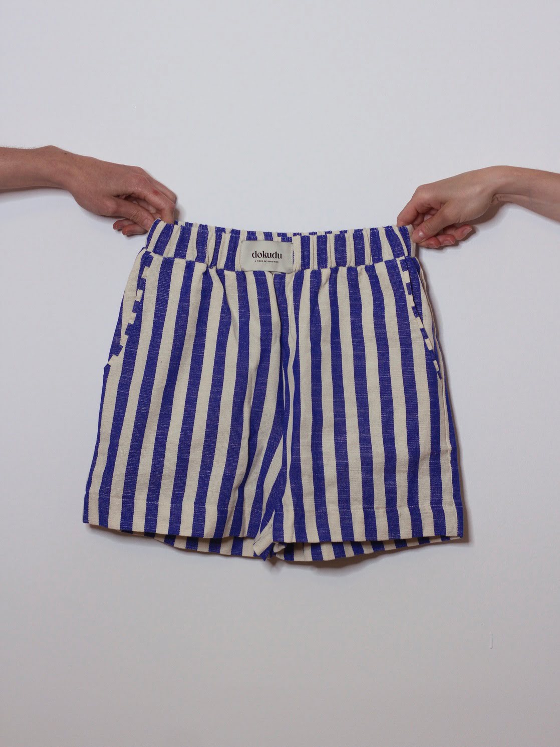 Handwoven Shorts Ole | Blue